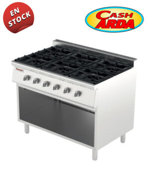 Cocina a Gas 6 Fuegos Mueble Fondo 700 CHP-1056-MA