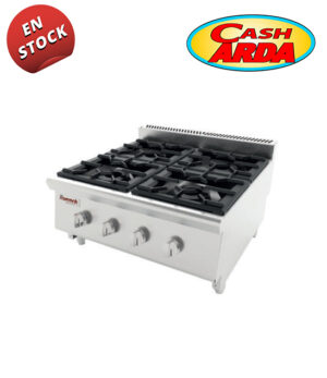 Cocina a Gas 4 Fuegos Sobremesa Fondo 70cm CHP-774-T