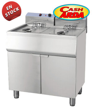 Freidora Eléctrica 10+10L Mueble FRE-10+10TM