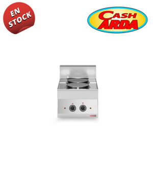 Cocina Eléctrica 2 Fuegos Fondo 65cm Sobremesa SV 654 PCE