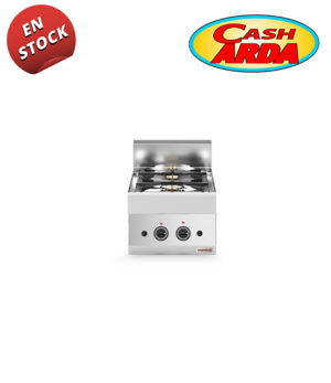 Cocina a Gas 2 Fuegos Fondo 65cm Sobremesa SV 654 PLG