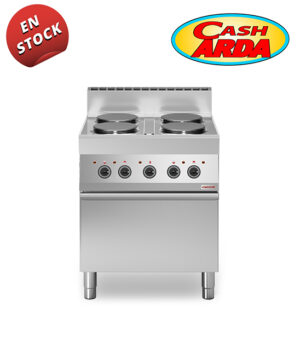 Cocina Eléctrica 4 Fuegos con Horno Fondo 65cm SV 657 CFE