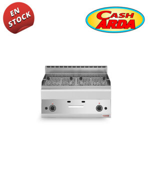 Barbacoa a Gas de Piedra Volcánica Fondo 65cm SV 657 GRLG