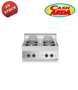 Cocina Eléctrica 4 Fuegos Fondo 65cm Sobremesa SV 657 PCE