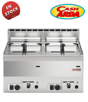 Freidora a Gas 8+8L Sobremesa Fondo 60cm SV 66 FRG