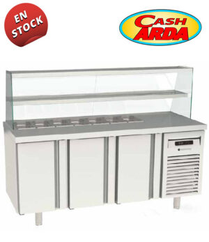 Mesa Fría Kebab GN 1/1 MFK70-180