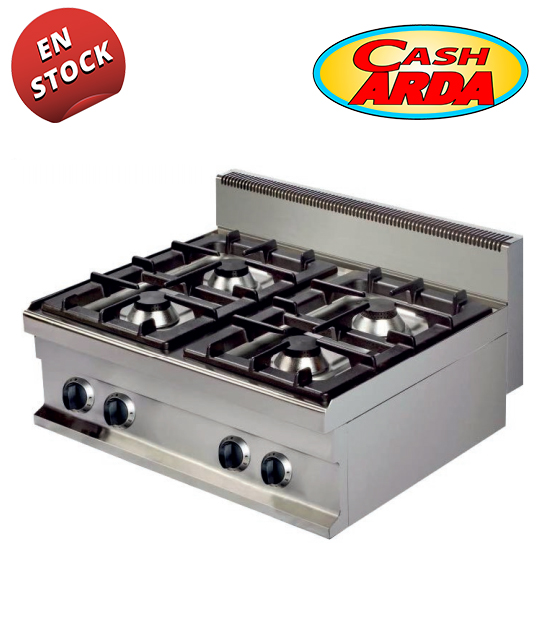 Cocina a Gas 4 Fuegos Sobremesa