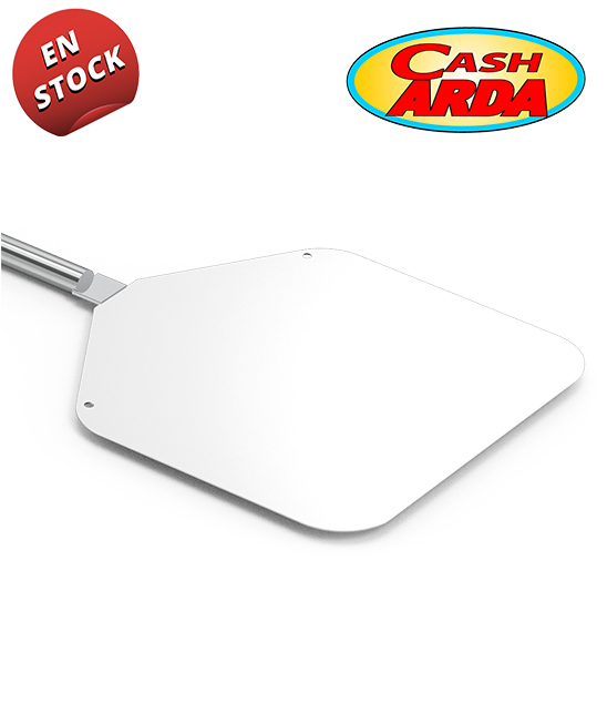 Pala Lisa para Pizza Mango Largo Acero Inoxidable - Imagen 2