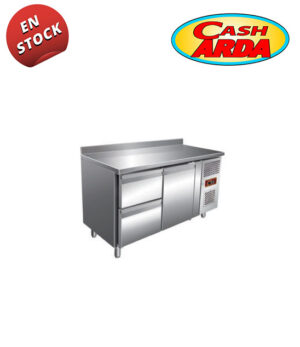 Mesa Refrigerada con 2 Cajones GN 1/1 Fondo 700 MSRG-1500 2C