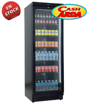 Vitrina Expositora Refrigeración Negra CL 374 VG NEGRA