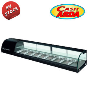 Enfriador de Tapas para Cubetas Grupo Incorporado Doble Piso ET-8 D Negro