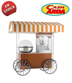 Carro Algodón Dulce y Palomitas