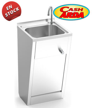 Lavamanos de Pie con Pulsador de Rodilla