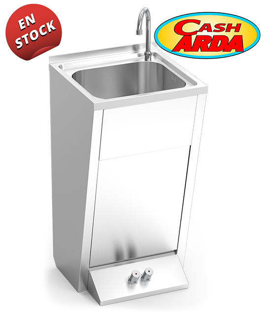 Lavamanos de Pie con 2 Pulsadores