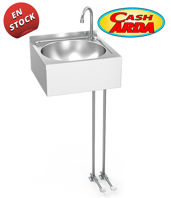 Lavamanos Mural Con 2 Pedales