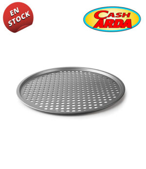Molde para Pizza Perforado Acero al Carbono